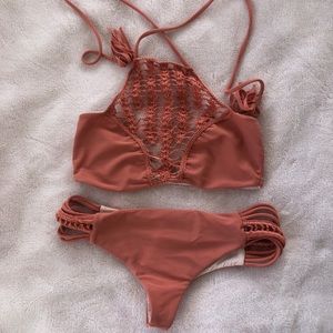 acacia papaya set